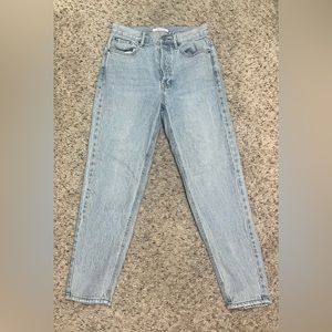 Light wash, wide leg jeans, from Pacsun. Sized 26